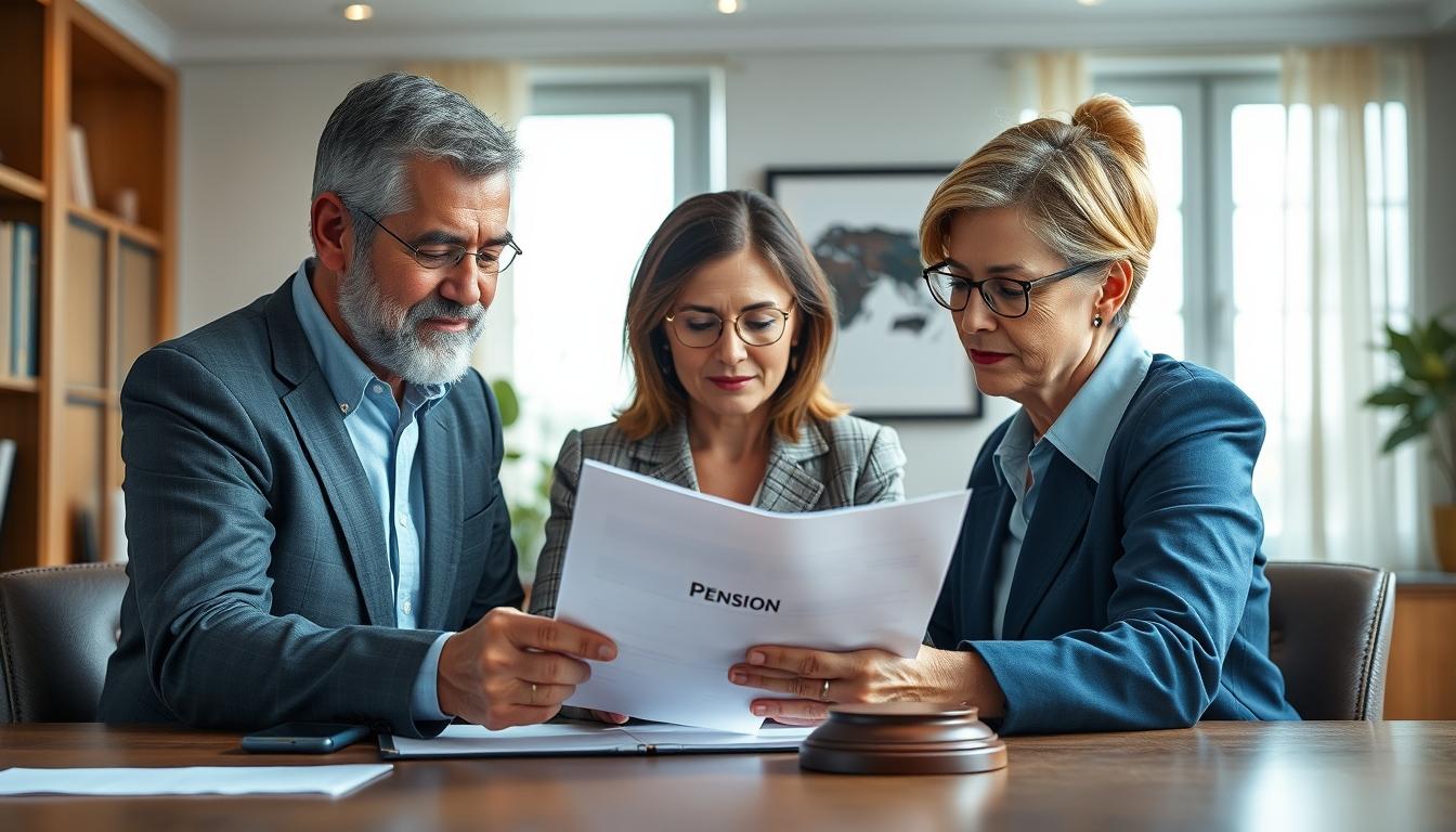 Family elder care planning discussion